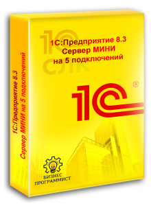 1С Предприятие 8 3 Сервер МИНИ на 5 подключений